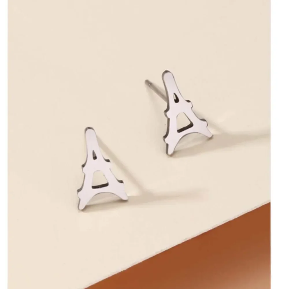 Eiffel Tower Stud Earrings
